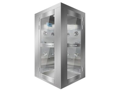 Угловой воздушный шлюз